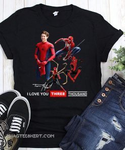 Tony parker spider-man I love you three thousand shirt