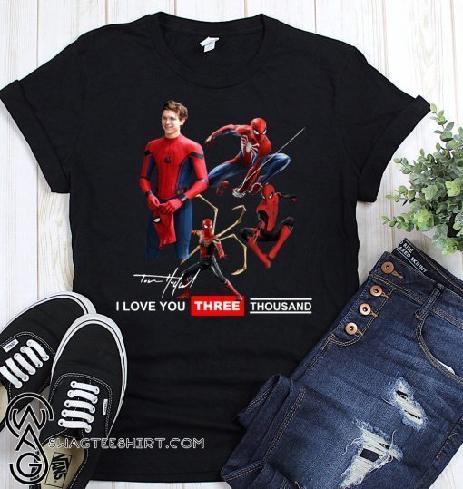 Tony parker spider-man I love you three thousand shirt