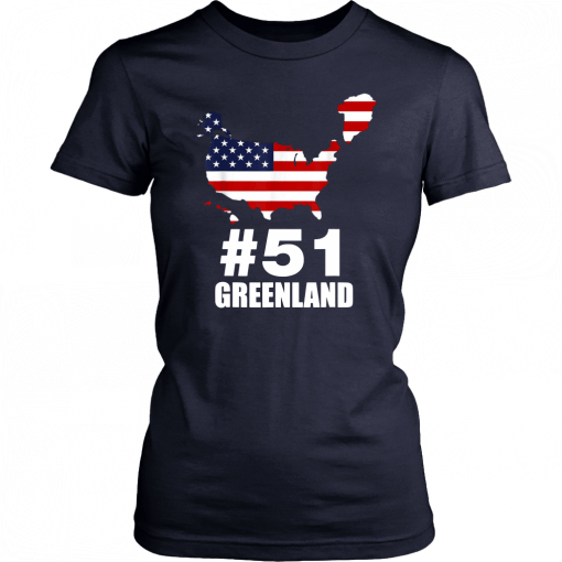 Trump Nrcc Greenland USA Vintage Flag Tee T-Shirt #51 state T-Shirt