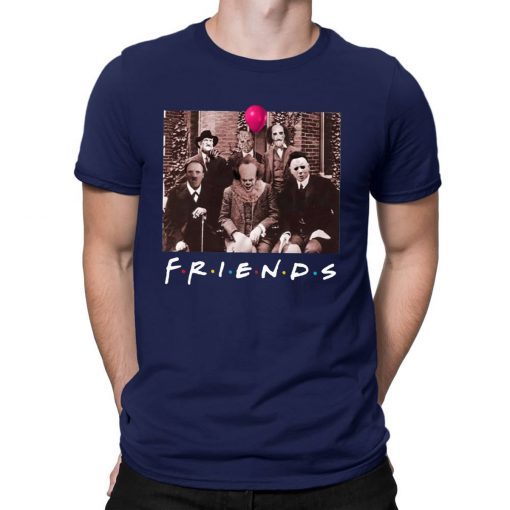 Team Psychodynamics Horror Characters Friends Unisex T-Shirt