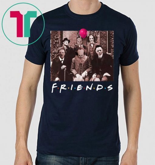 Team Psychodynamics Horror Characters Friends Shirt