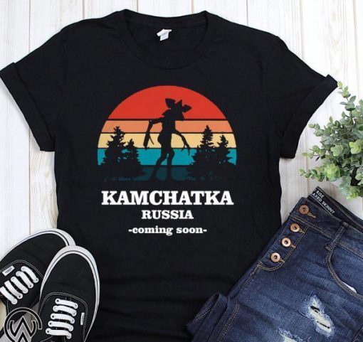 Vintage demogorgon kamchatka russia coming soon shirt and men’s tank top shirt