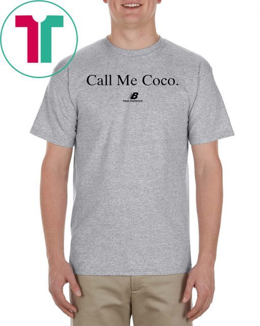 Mens Call Me Coco Shirt Coco Gauff Unisex Tee Shirt