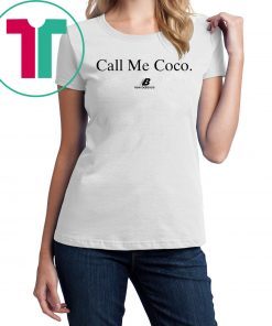 Mens Call Me Coco Shirt Coco Gauff T-Shirt