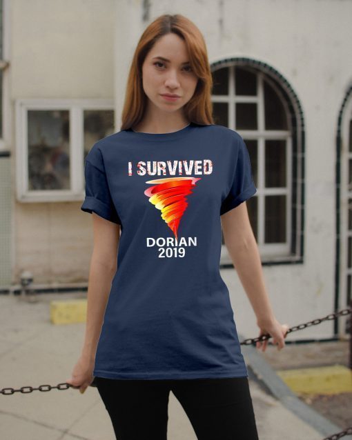 I Survived Hurricane Dorian Florida Storm Flood T-Shirt