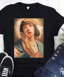 Pulp fiction virgin mary mixed mia wallace Shirt