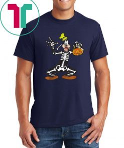 Disney Goofy Skeleton Halloween T-Shirt