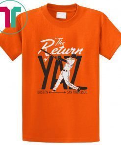 Mike Yastrzemski Shirt, The Return of Yaz, MLBPA T-Shirt