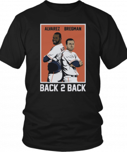 Yordan Alvarez Alex Bregman Shirt - Back 2 Back, Houston