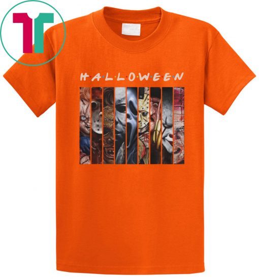 Halloween Friends Horror Characters Unisex T-Shirt