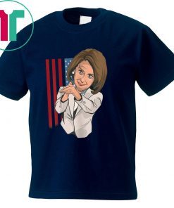 Funny NANCY PELOSI Clap American Flag Shirt Anti Trump Meme