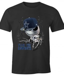 Jack skellington fear the dallas cowboy nfl Shirt