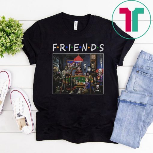 Friends Horror Halloween playing card Classic T-Shirt