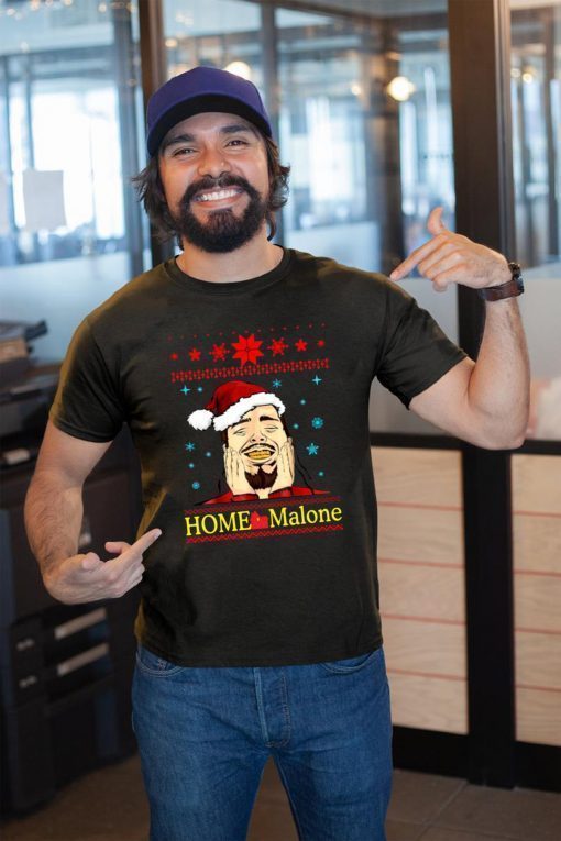 Home Malone Christmas Sweater Tee Shirt