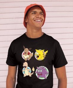 King Of The Hill Pokemon Funny Tee Shirt