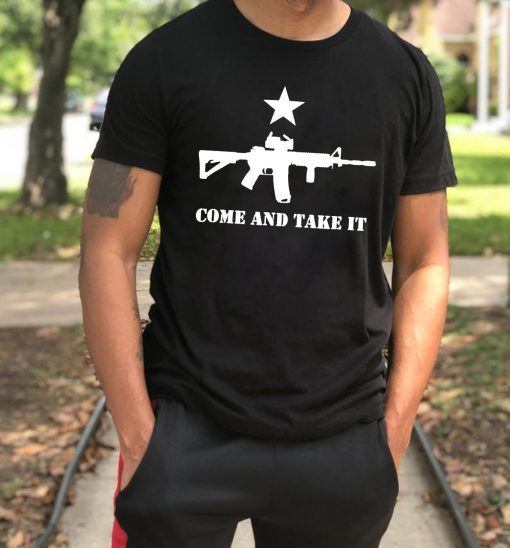 Come And Take It Texas Flag Guns Unisex T-Shirt