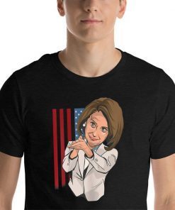 Funny NANCY PELOSI Clap American Flag Shirt Anti Trump Meme