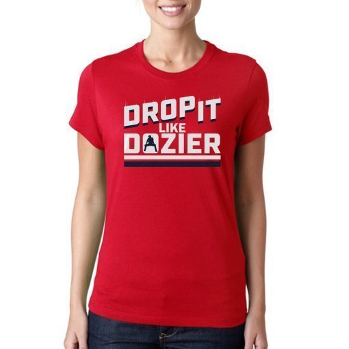 Brian Dozier Shirt, Drop It Like Dozier, MLBPA Tee