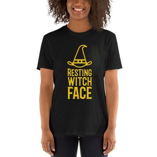 Resting Witch Face Halloween Shirt