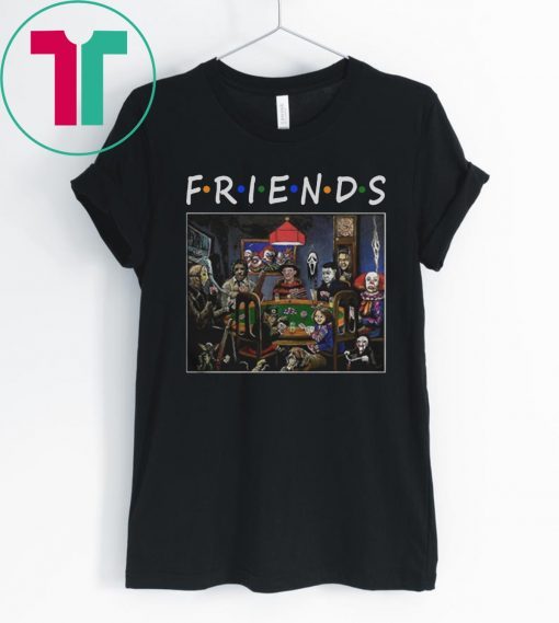 Friends Horror Halloween playing card Classic T-Shirt