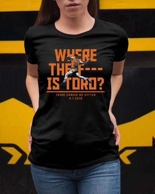 Where The F Is Toro Offcial T-Shirt