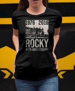 1976-2016 rocky 40th anniversary shirt