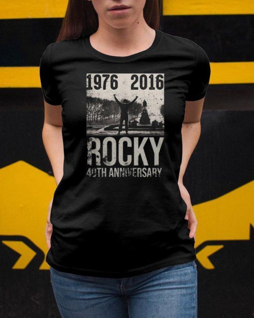 1976-2016 rocky 40th anniversary shirt