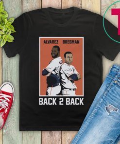 Yordan Alvarez Alex Bregman Shirt - Back 2 Back, Houston T-Shirt