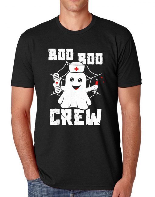 Halloween boo boo crew ghost nurse Shirt