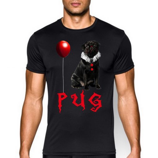 Halloween pug pennywise T-Shirt