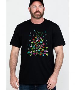 Butterfly Christmas tree T-Shirt