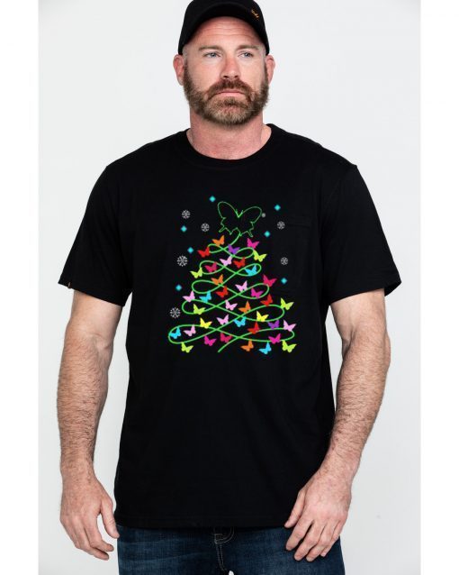 Butterfly Christmas tree T-Shirt