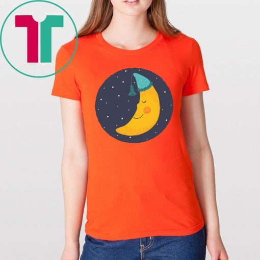 Sleeping Moon Bed Time Costume For Halloween Classic T-Shirt