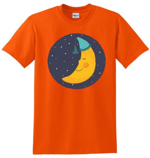 Sleeping Moon Bed Time Costume For Halloween Classic T-Shirt