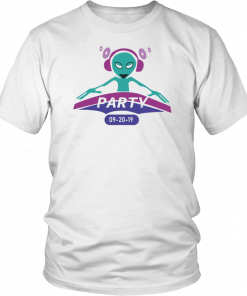 Alien Party DJ 2019 Gift T-Shirt