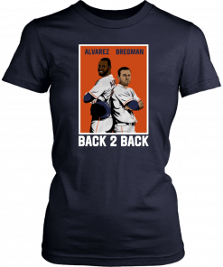 Alvarez Bregman Back 2 Back Offcial T-Shirt