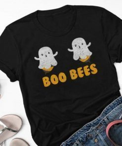 Boo Bees Funny Halloween T-Shirt, Halloween T-Shirt Gift, Short-Sleeve Unisex T-Shirt