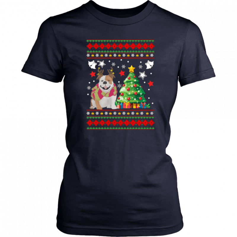 Bulldog Christmas Shirt