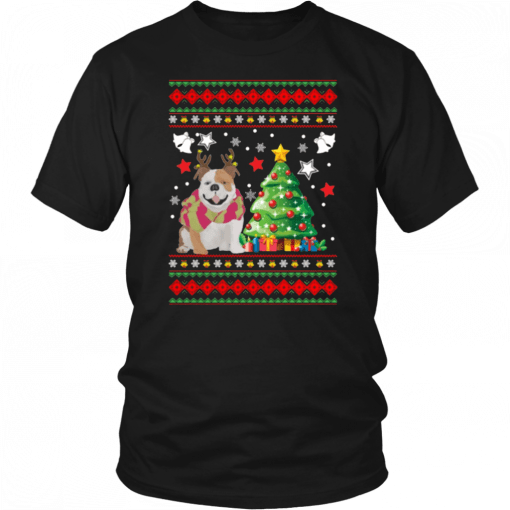 Bulldog Christmas Shirt