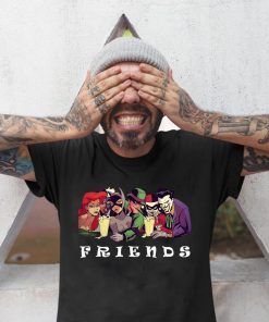 Buy DC Comics And Disney Characters Friends T-Shirt