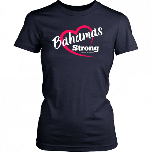 Dorian Hurricane Bahamas Strong Heart T-Shirt