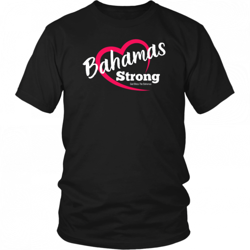 Dorian Hurricane Bahamas Strong Heart T-Shirt