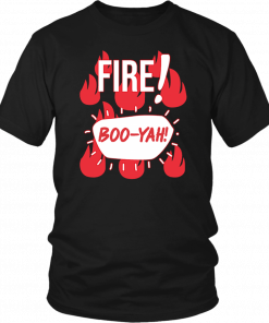 FIRE TACO SAUCE Boo Yah Halloween Costumes T-Shirt