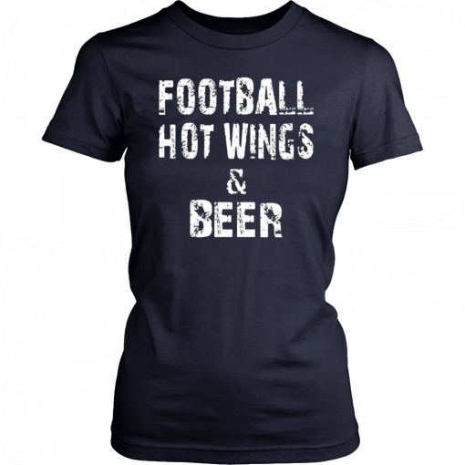 Football hot wings and beer T-Shirt