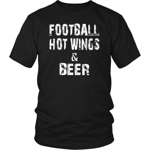 Football hot wings and beer T-Shirt