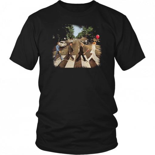 Freddy Krueger Michael Myers Jason Voorhees Abbey Road T-Shirt