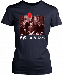 Friends Horror Film Characters Halloween Classic T-Shirt