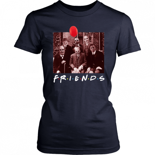 Friends Horror Film Characters Halloween Classic T-Shirt