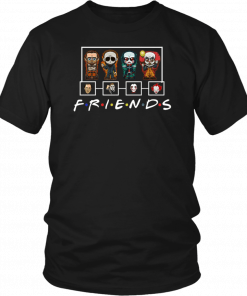 Friends Horror Movie Creepy Halloween T-Shirt