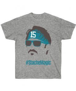 Gardner Minshew #StacheMagic T-Shirt Jacksonville Football Duval Unisex Ultra Cotton Tee